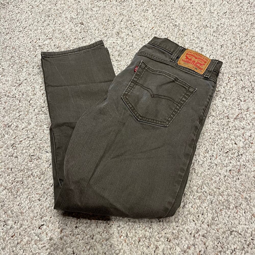 Levi's 511 Mens Slim Fit Jeans 38x30 Denim Casual Normcore Classic